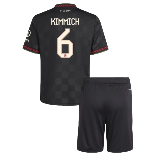 Dječji Dres Komplet FC Bayern München Kimmich 6 Treći 2025-2026 Dječji Dres Komplet FC Bayern München Kimmich 6 Treći 2025-2026