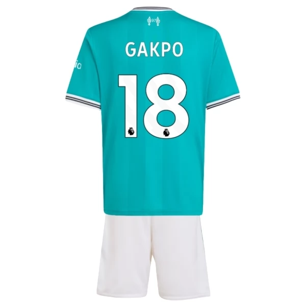 Dječji Dres Liverpool Gakpo 18 Treći 2025-2026 Dječji Dres Liverpool Gakpo 18 Treći 2025-2026