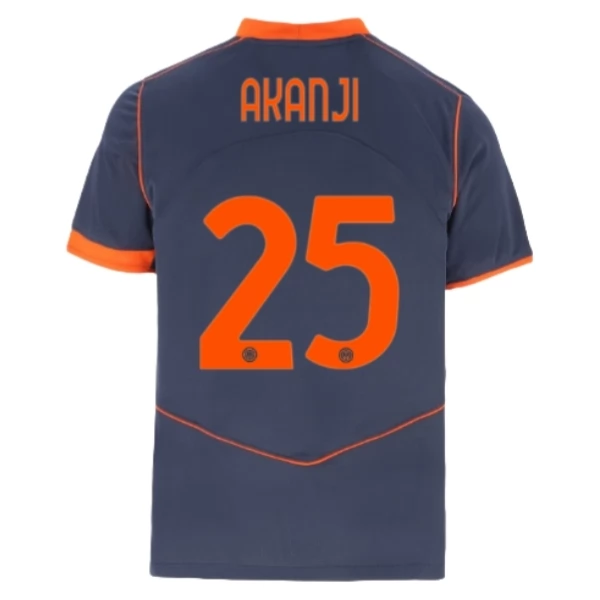 Dres Inter Milan Akanji 25 Treći 2025-2026 Dres Inter Milan Akanji 25 Treći 2025-2026