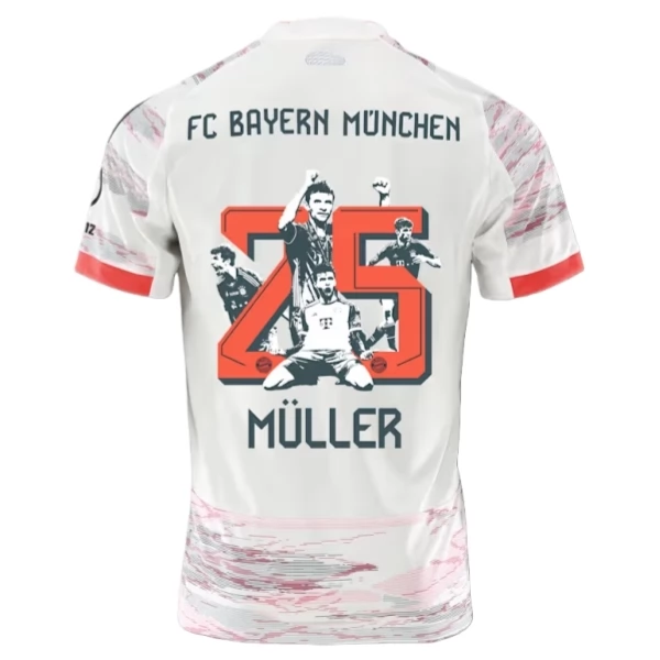 Dres Komplet FC Bayern München Müller 25 Gostujući Special Edition 2025-2026 Dres Komplet FC Bayern München Müller 25 Gostujući Special Edition 2025-2026